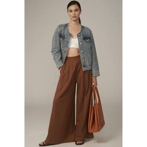 Blanknyc Womens Distressed Denim Jacket Button Front Cropped Style S